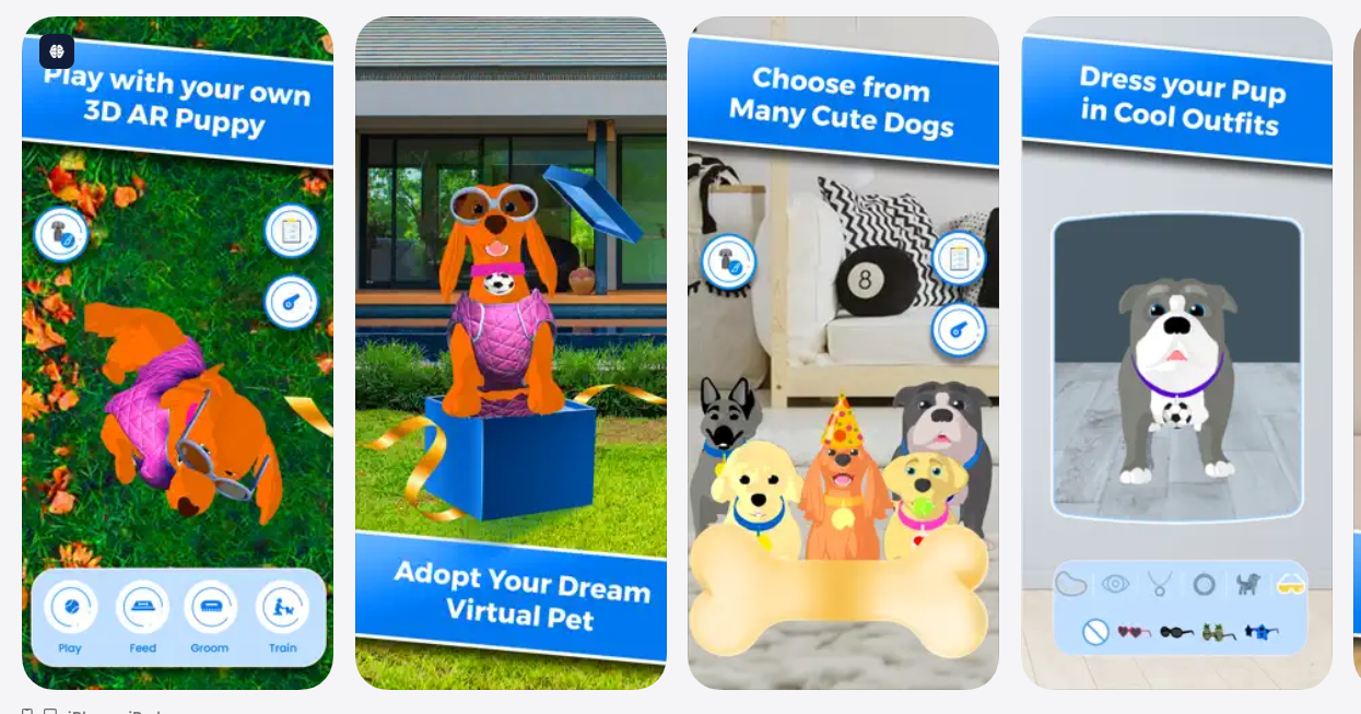 My AR Puppy — Virtual Pet Game