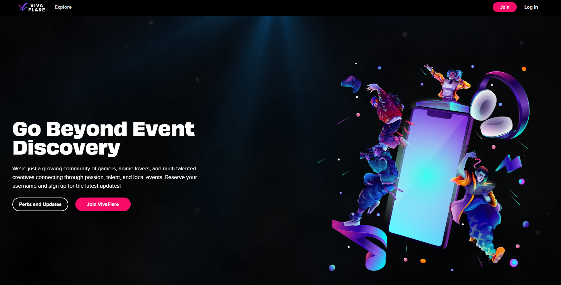 Vivaflare — Creative Collaboration Network